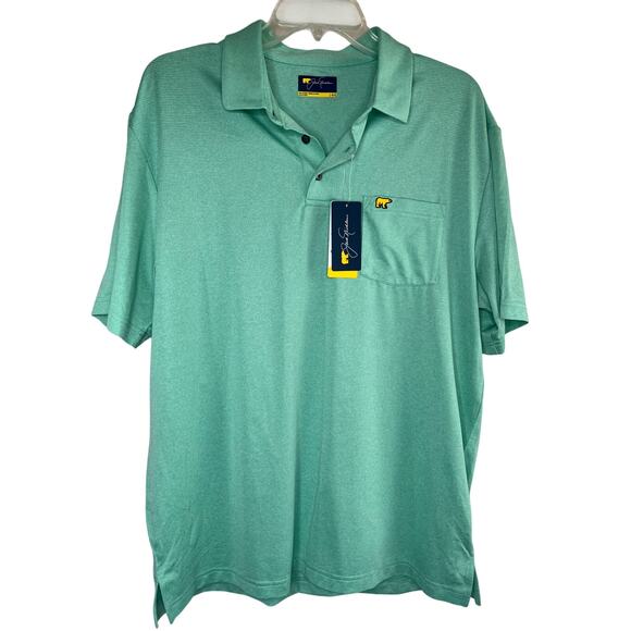 Jack Nicklaus Other - Jack Nicklaus men's polo shirt in ocean htr, size L, NWT